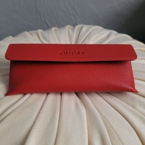 Guess Red Sunglasses Case